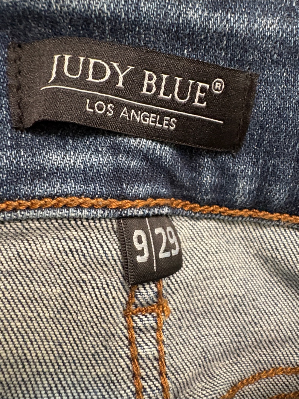 Judy Blue Vintage Muse Trouser Flare Jeans High Rise Double Button Pintuck 9/29 - Picture 7 of 11